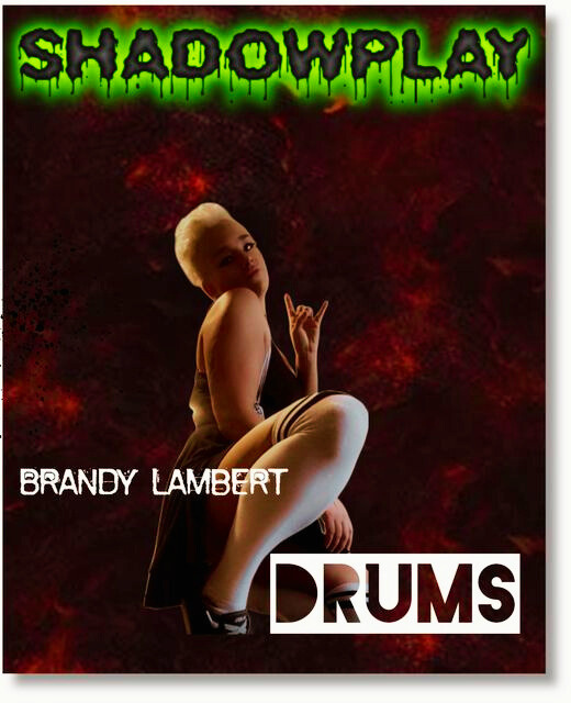 pic of brandy lambert - drums shadowplay bands drummer